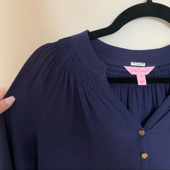 ‼️SOLD‼️Lilly Pulitzer Elsa Top!🌸 - Picture 3 of 4